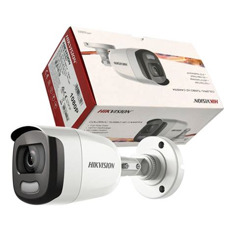 Câmera ColorVu Hikvision DS 2CE10DFT FC FullHD 1080p IR20m 4STORE