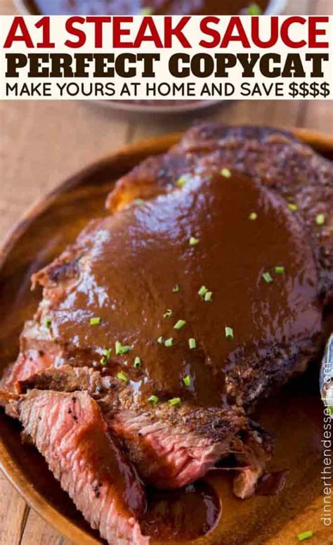 A1 Steak Sauce (Copycat) Recipe - Dinner, then Dessert