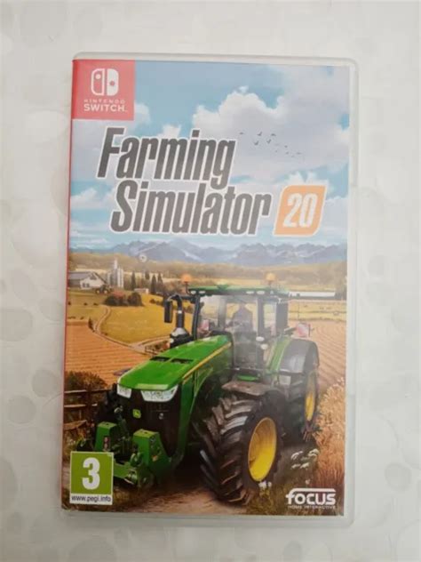 Jeu Farming Simulator 20 Nintendo Switch Eur 20 00 Picclick Fr