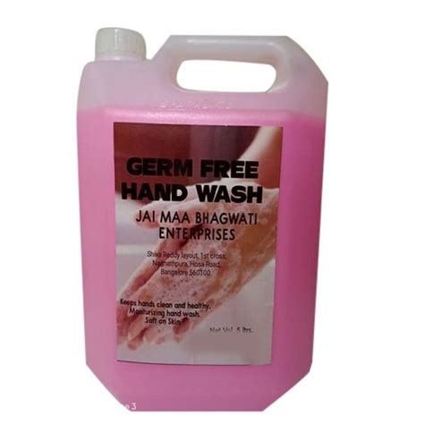 Liquid Antibacterial Hand Wash Packaging Type Can Packaging Size