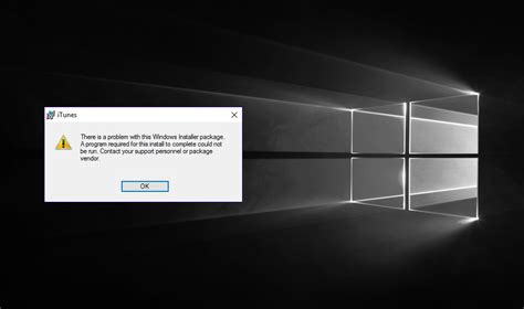 Comment réparer l erreur du package d installation d iTunes Windows 10