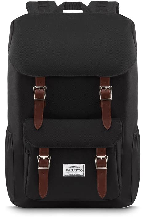 Rucsac urban, Zagatto®, ZG796, Compatibil laptop, Nylon/Poliester