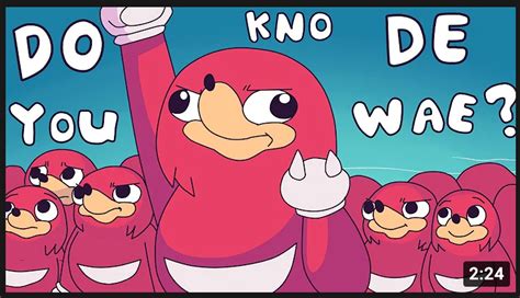 Ugandan Knuckles How An Innocent Meme Broke The Vrchat By Making It