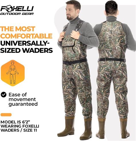 Foxelli Neoprene Chest Waders Review Castfly