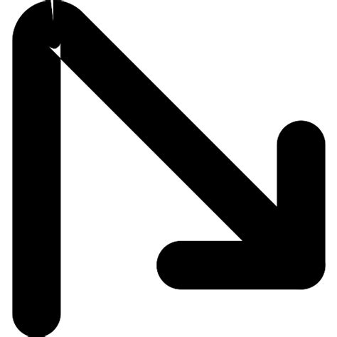 arrow sharp turn  icon svg png