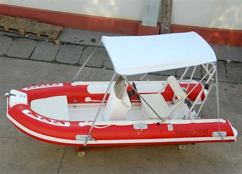 6 Person Rigid Inflatable Boat With Sunshade - Buy Inflatable Boat With Sunshade,Rigid ...