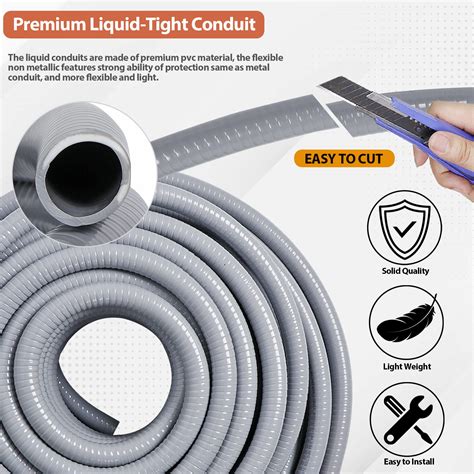 Snapklik Neorexon Liquid Tight Conduit Ft Electrical Conduit