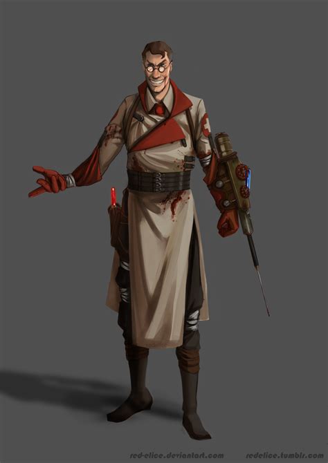 Tf2 Medic Meets Bioshock By Red On Deviantart