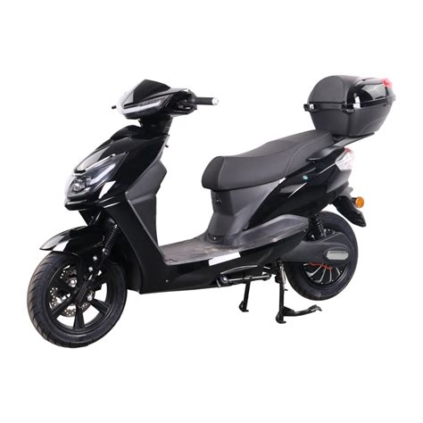 2 Wheels 10 Tyre Electric Motorbike Scooter With EEC Certificate