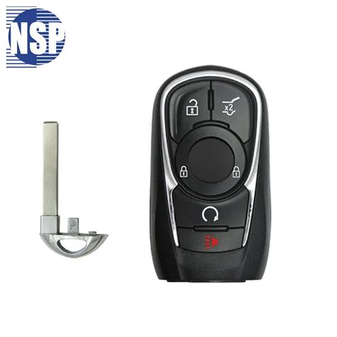 NSP GMC CHEVROLET 5 BTN L U P H RS SMART KEY FCC HYQ4EA 433 MHZ