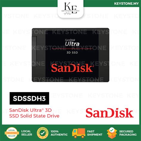 Sandisk Ultra 3d Nand 250gb 2tb Internal Ssd Sata Iii 25 Up To 560 Mbs Sdssdh3 Lazada