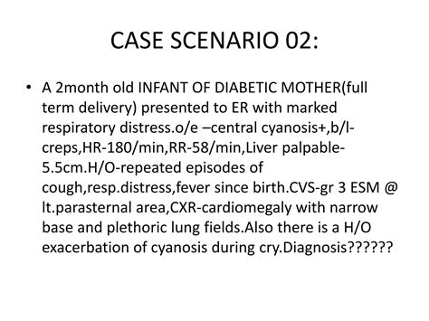 Approach To Congenital Cyanotic Heart Diseases Ppt