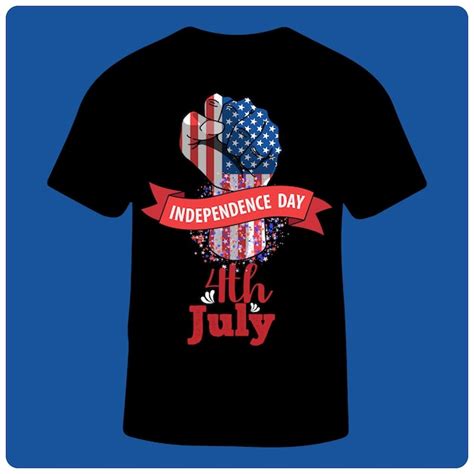 Premium Vector 4th July T Shirt Design