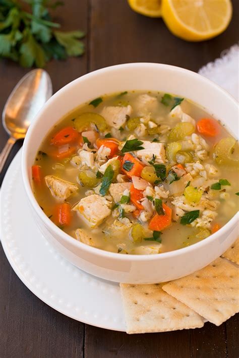 Chicken And Barley Soup Cooking Classy