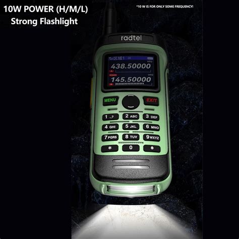 Radtel RT-330 Gps Bluetooth App Programming Two-Way Radio,10W Powerful ...