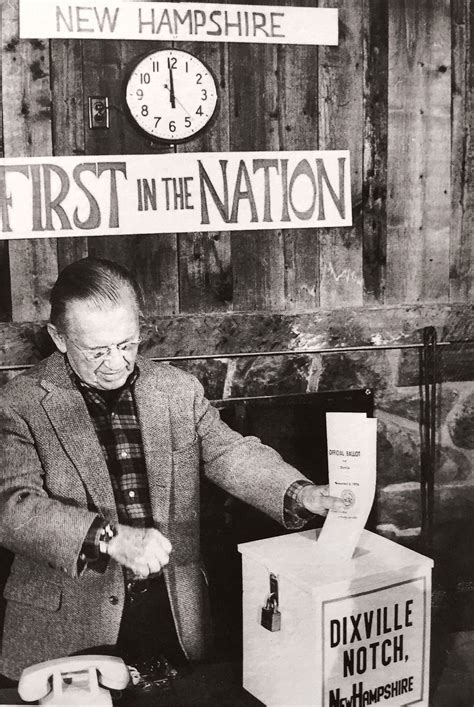 Race to the Ballot Box | The Evolution of Midnight Voting in Dixville ...