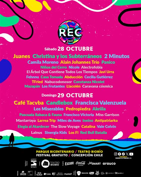 Festival REC 2023 Este Es El Lineup Completo Y Lista De Artistas Por