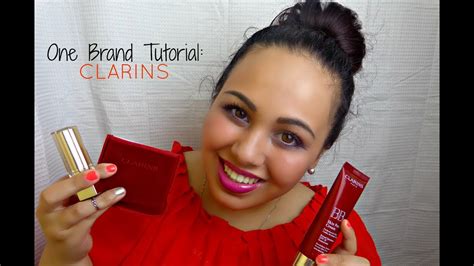 One Brand Make Up Tutorial And Mini Review Clarins Spring 2013 Youtube