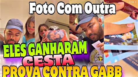 KAMYLINHA E ANDYN RECEBERAM CESTA CON PROVAS CONTRA ANDYN E FOTOS E VAI