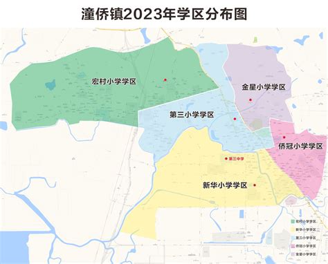 仲恺高新区2023年义务教育阶段学区分布图 惠州权威房产网 惠民之家