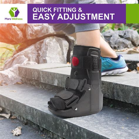 MARS Wellness Premium Short Air Cam Walker Boot - Small - Fracture