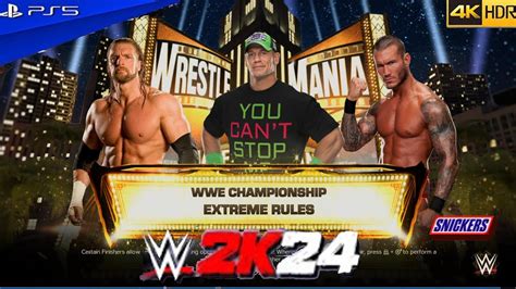 Full Match John Cena Vs Randy Orton Vs Hhh Wwe Championship Match