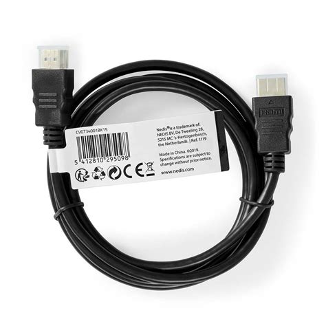 High Speed HDMI™ Cable | HDMI™ Connector | HDMI™ Connector | 1080p@60Hz ...