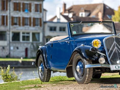 1935 Citroen Traction Avant Cabriolet For Sale France