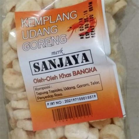 Jual Kemplang Koin Goreng Rasa Gram Merk Sanjaya Khas Bangka Oleh