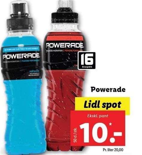 Powerade Tilbud Hos Lidl