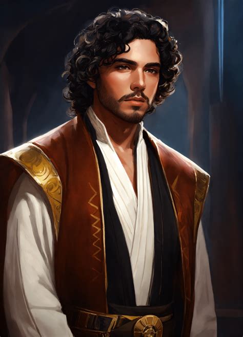 Lexica Digital Art Painting Portrait Of A Star Wars Hispanic Nobleman