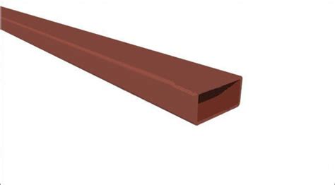 Столб (направляющая) из профильной трубы 40*20*1,5мм*3м покрытие грунт ...