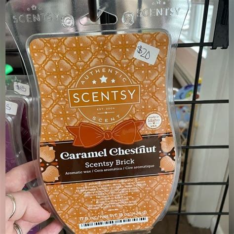 Scentsy Carmel Chestnut Wax Brick In 2023 Scentsy Wax Scentsy Brick