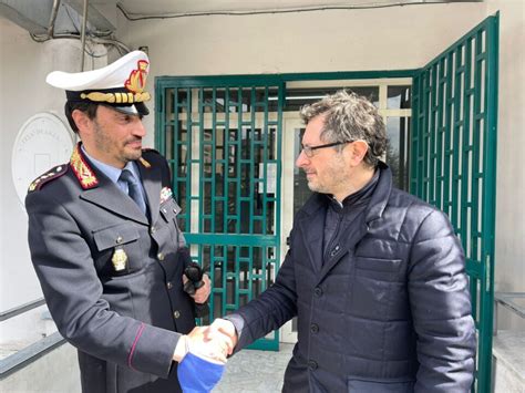 Arzano Scorta Al Comandante Della Polizia Municipale Di Arzano