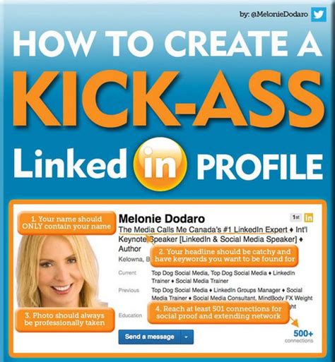 The Ultimate Linkedin Profile Makeover Infographic Of The Week