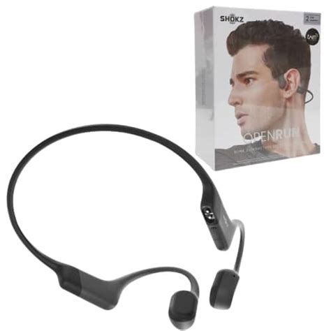 Shokz Openrun Bone Conduction Sport Headphones Black Ps Enterprise Gameshop