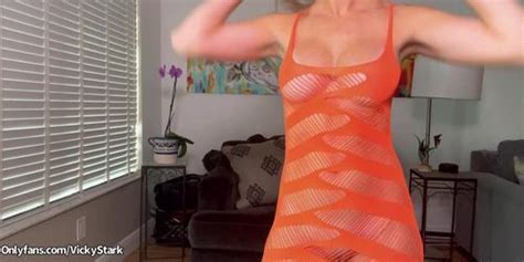 Lingerie One Piece Body Suit Try On Vs Vicky Stark Tnaflix