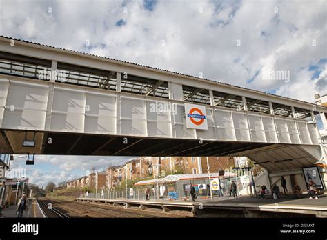 Kensington Olympia Tube station in London UK Stock Photo - Alamy