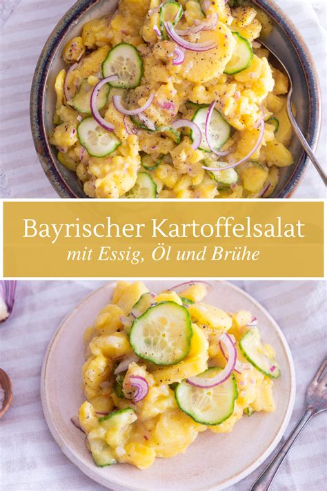 Omas Kartoffelsalat Mit Essig Öl Und Brühe