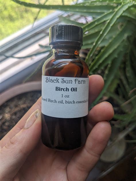 Birch oil – Black Sun Farm