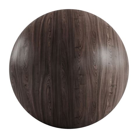 Wood Dark Brown Tossini Elm D Model For Corona