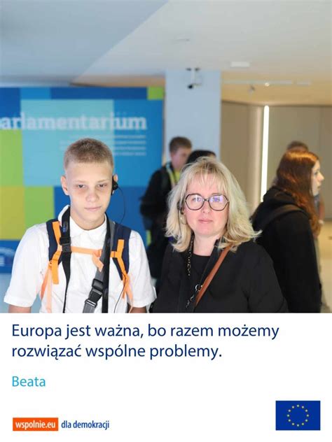 Uczeń Szkoły Podstawowej nr 7 z wizytą w Parlamencie Europejskim