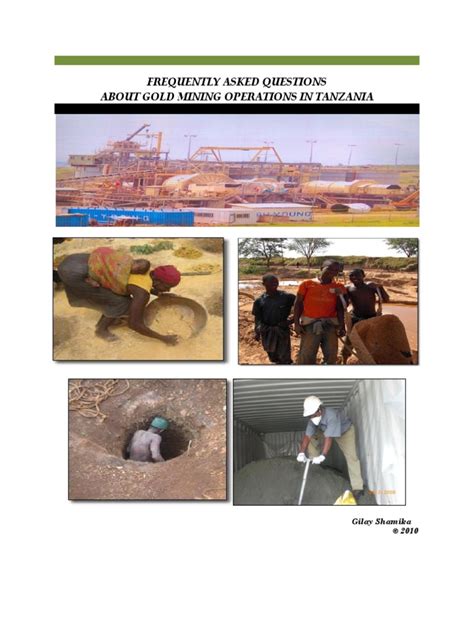 (PDF) Tanzania Gold Mines - DOKUMEN.TIPS