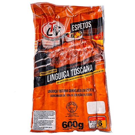 Espetinho de Linguiça Toscana 600G