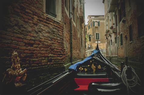 Gondola Venice Canals Royalty-Free Stock Photo