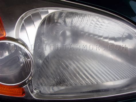 Headlight Restoration with Light Protection Film