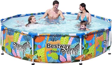 Обзор Bestway Steel Pro. Каркасные бассейны для наземной установки