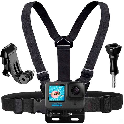 Szelki Uchwyt Chest Mount Do GoPro Hero 12 11 10 9 8 7 6 5 DJI Osmo