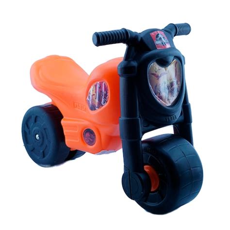 Montable Para Niños Moto Feber Jurassic World Naranja