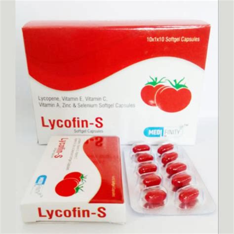 LYCOFIN S Softgel Capsules Medifinity Healthcare Pvt Ltd